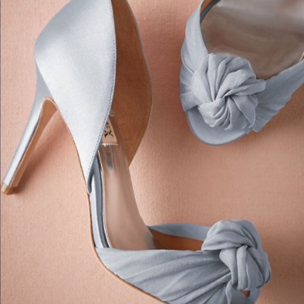 Badgley Mischa Blue Knot D’Orsay Pumps